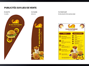 Charte graphique le sous marin jaune - PLV