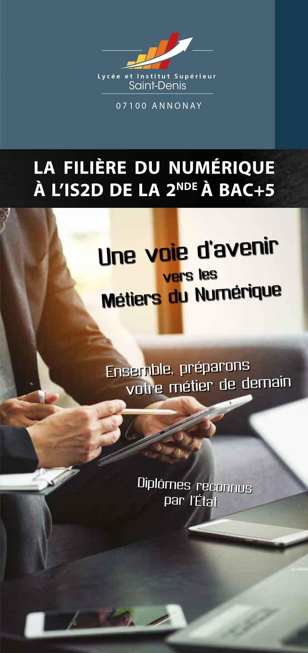 infographiste  Lycée et Institut Supérieur Saint-Denis 2018